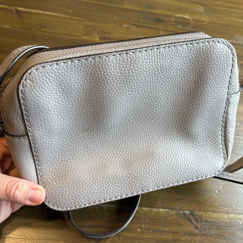 Kate Spade Orchard Street Arla Cityscape Gray Crossbody Tassel Travel Classic